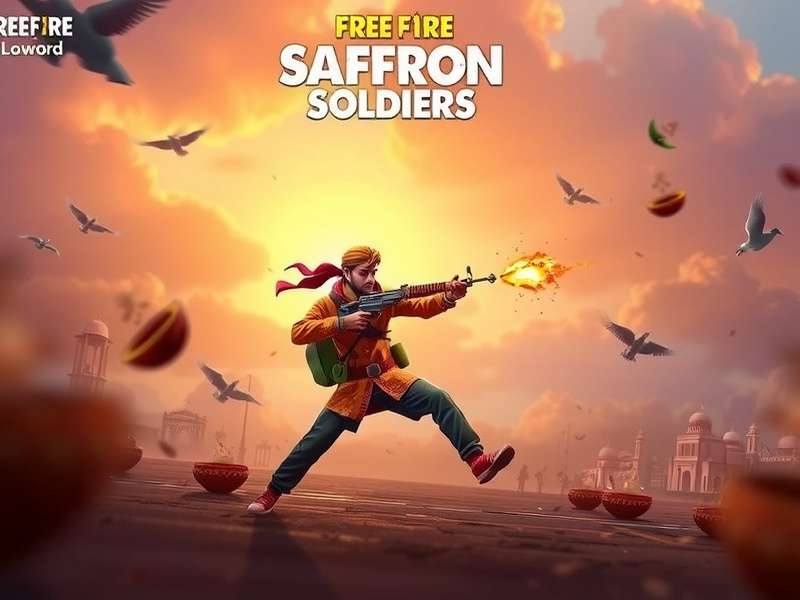 Free Fire Saffron Soldiers Gameplay